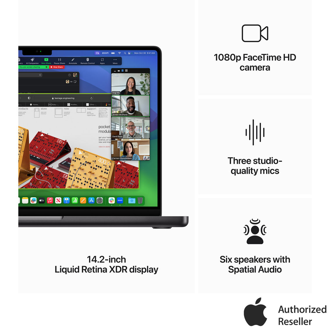 Apple Macbook Pro 14 In. M3 Max Chip 14 Core Cpu 30 Core Gpu 36gb 