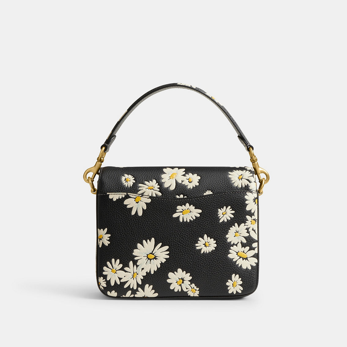 Coach Floral Printed Leather Cassie 19 Crossbody, Black Multi - Image 2 of 4