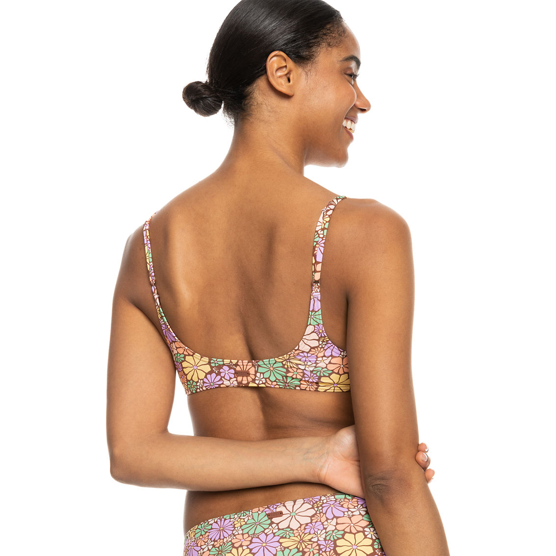 Roxy All About Sol Bralette Bikini Swim Top - Image 3 of 4