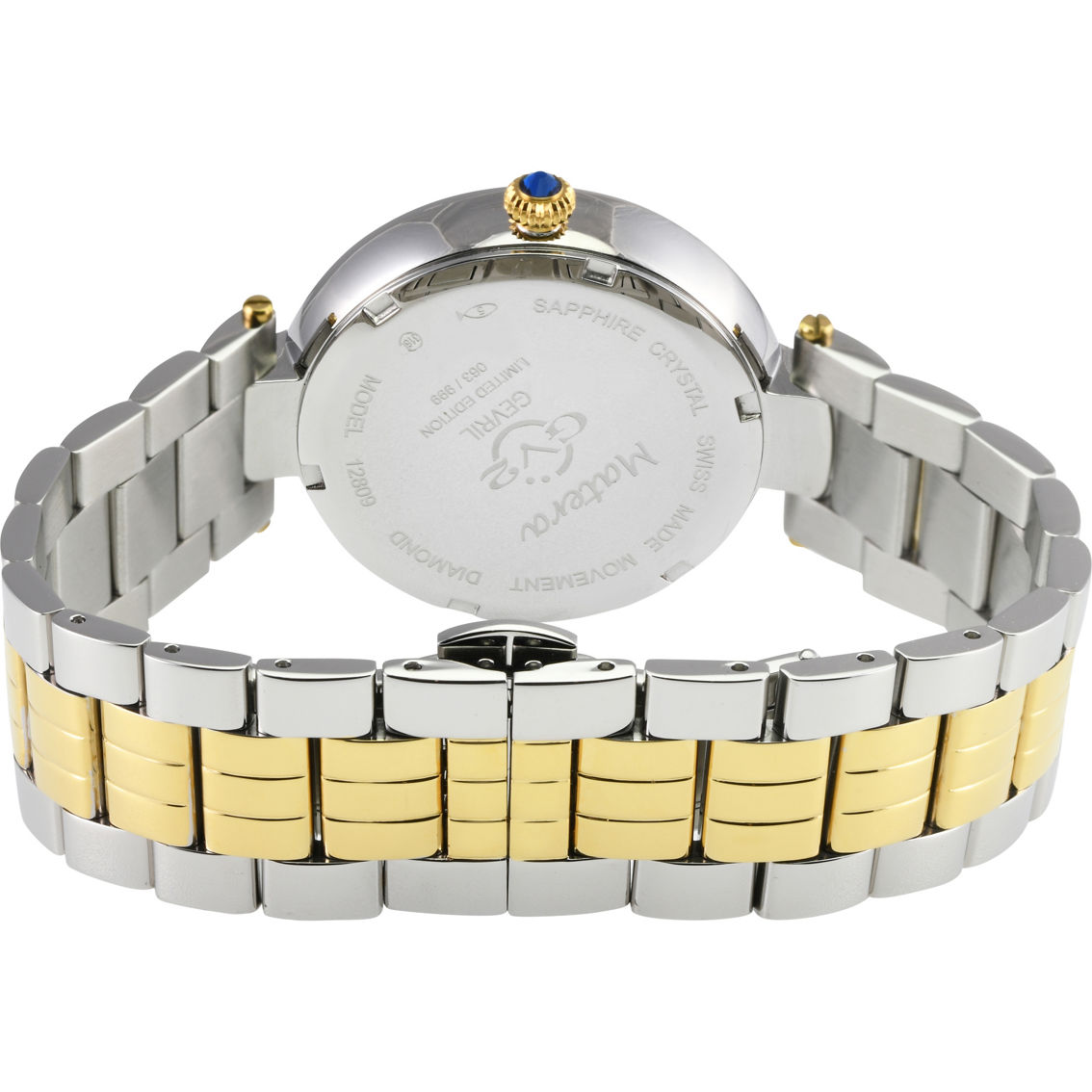 Gevril Women's GV2 Matera Gemstone Diamond Watch 12809B - Image 2 of 3