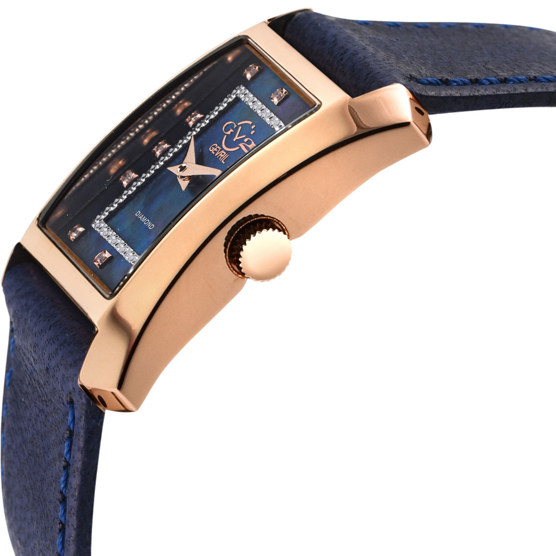 Gevril Women's GV2 Luino Swiss Diamond 23mm Watch 14605 - Image 3 of 3