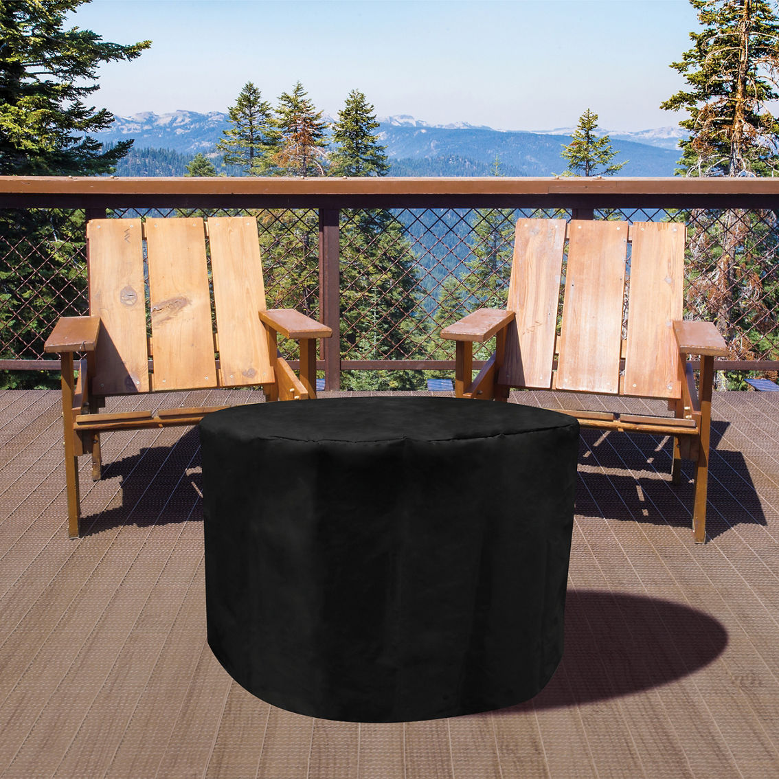 Sunbeam Pioneer Brown Thermoset Resin Fire Pit - Image 4 of 6