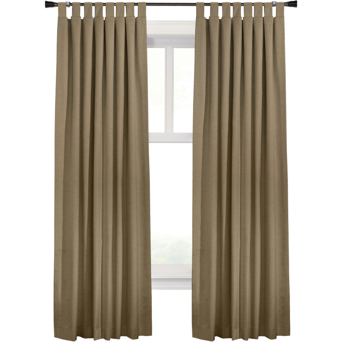 Commonwealth Home Fashions Ventura Blackout Tab Top 52 x 95 in. Curtain Panel Pair - Image 2 of 6