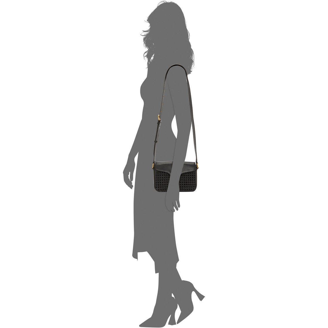 Vince Camuto Maecy Crossbody, Black - Image 4 of 4