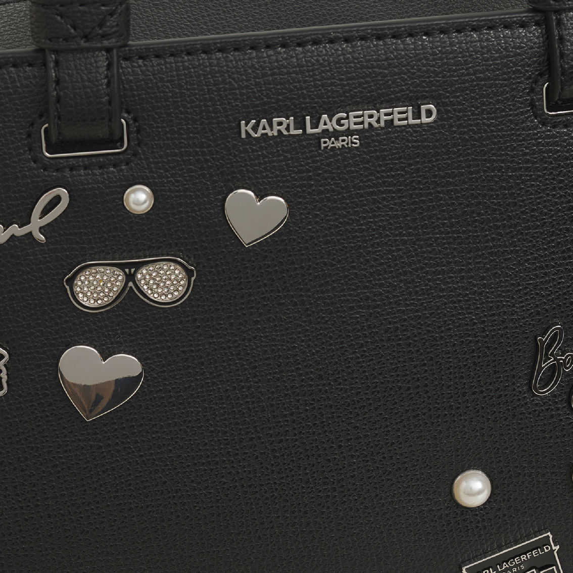 Karl Lagerfeld Maybelle Medium East-West Satchel - Image 4 of 4
