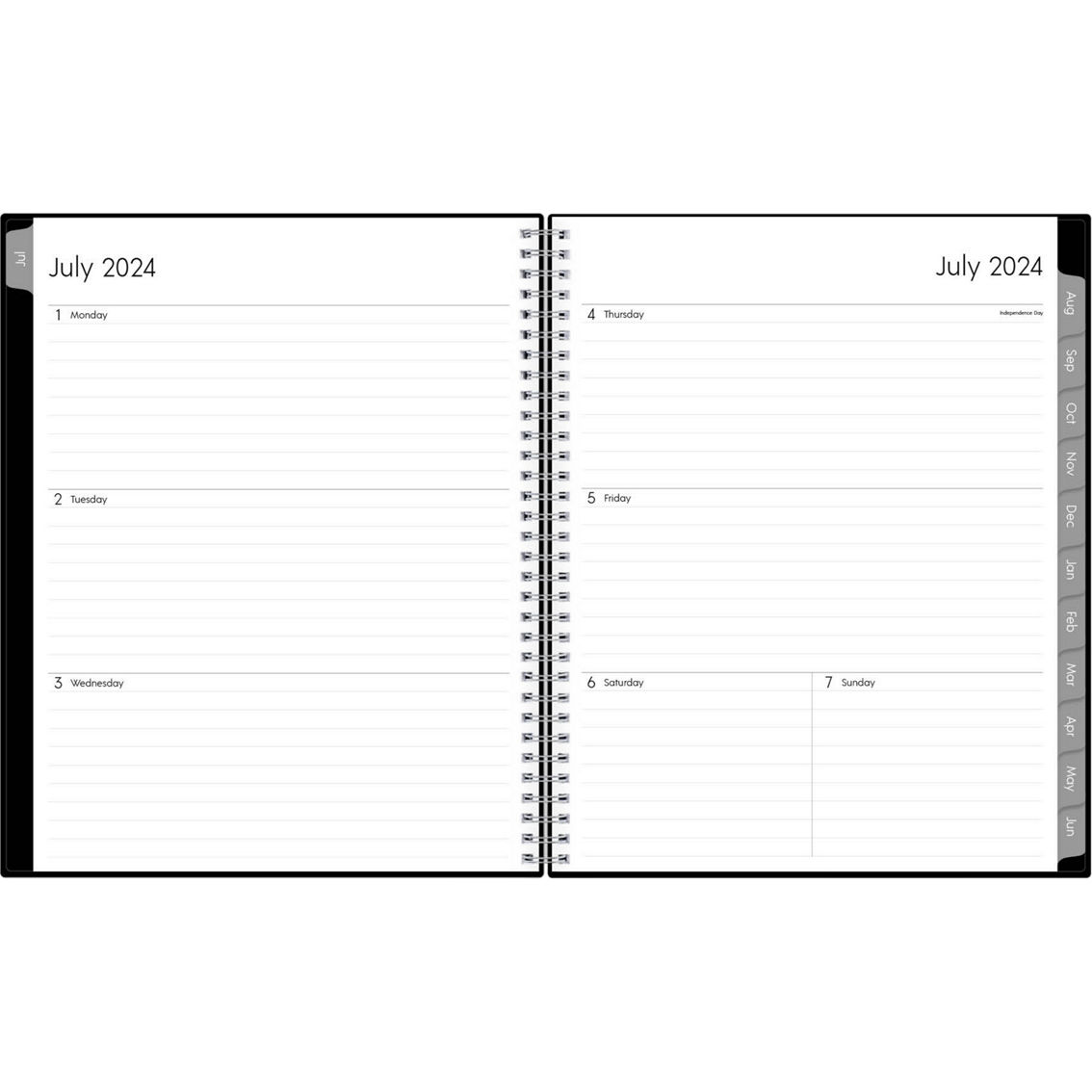 Bluesky Weekly/Monthly 8.5 x 11 in. Academic Year 2024-2025 Planning Calendar - Image 2 of 3