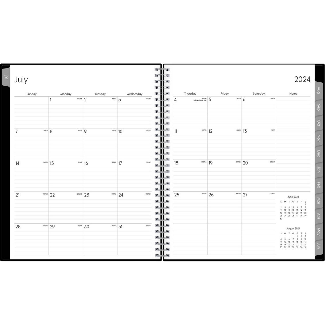 Bluesky Weekly/Monthly 8.5 x 11 in. Academic Year 2024-2025 Planning Calendar - Image 3 of 3