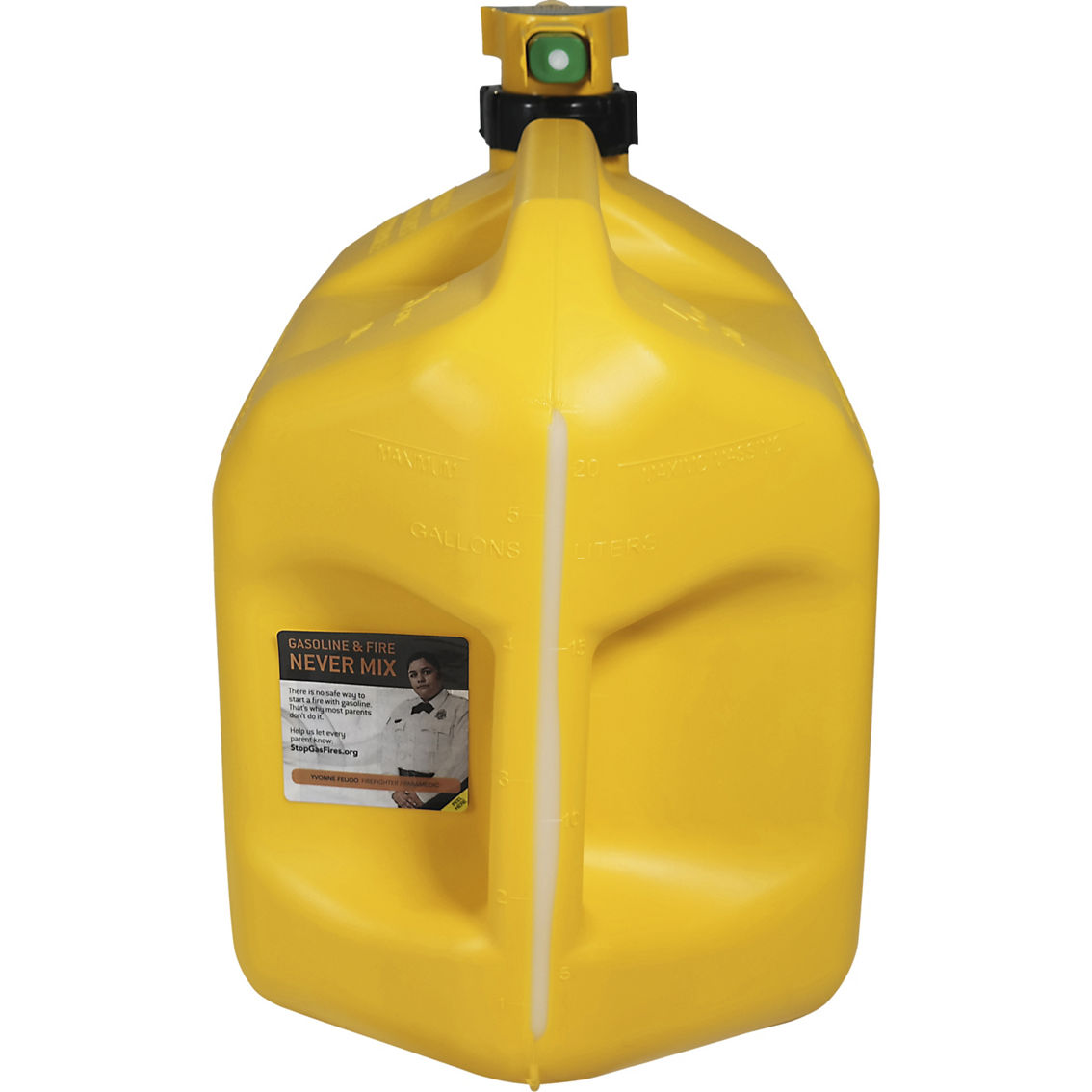 No-Spill 5.0 Gallon Diesel View Stripe (Yellow) - Image 2 of 2