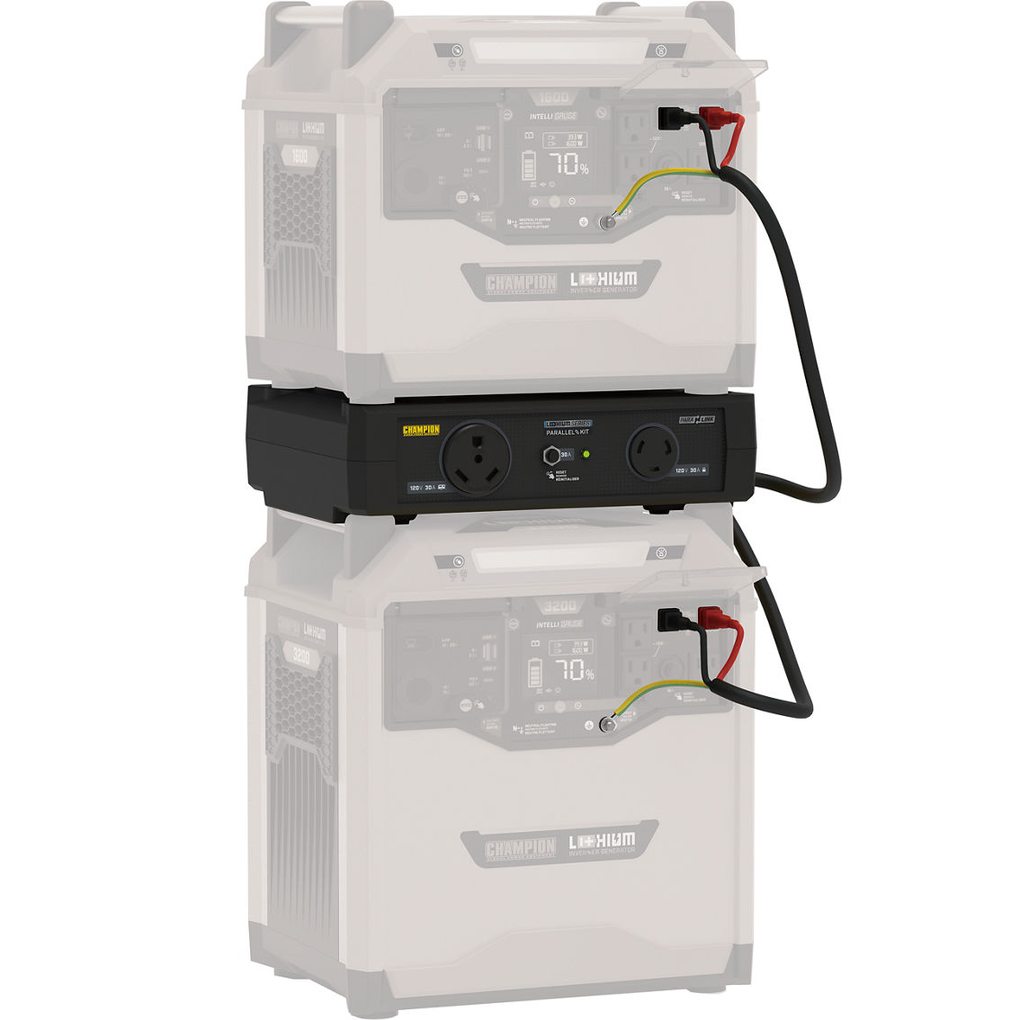 Champion Lithium Series 30-Amp RV Ready Parallel Kit for Linking Power Stations - Image 3 of 8
