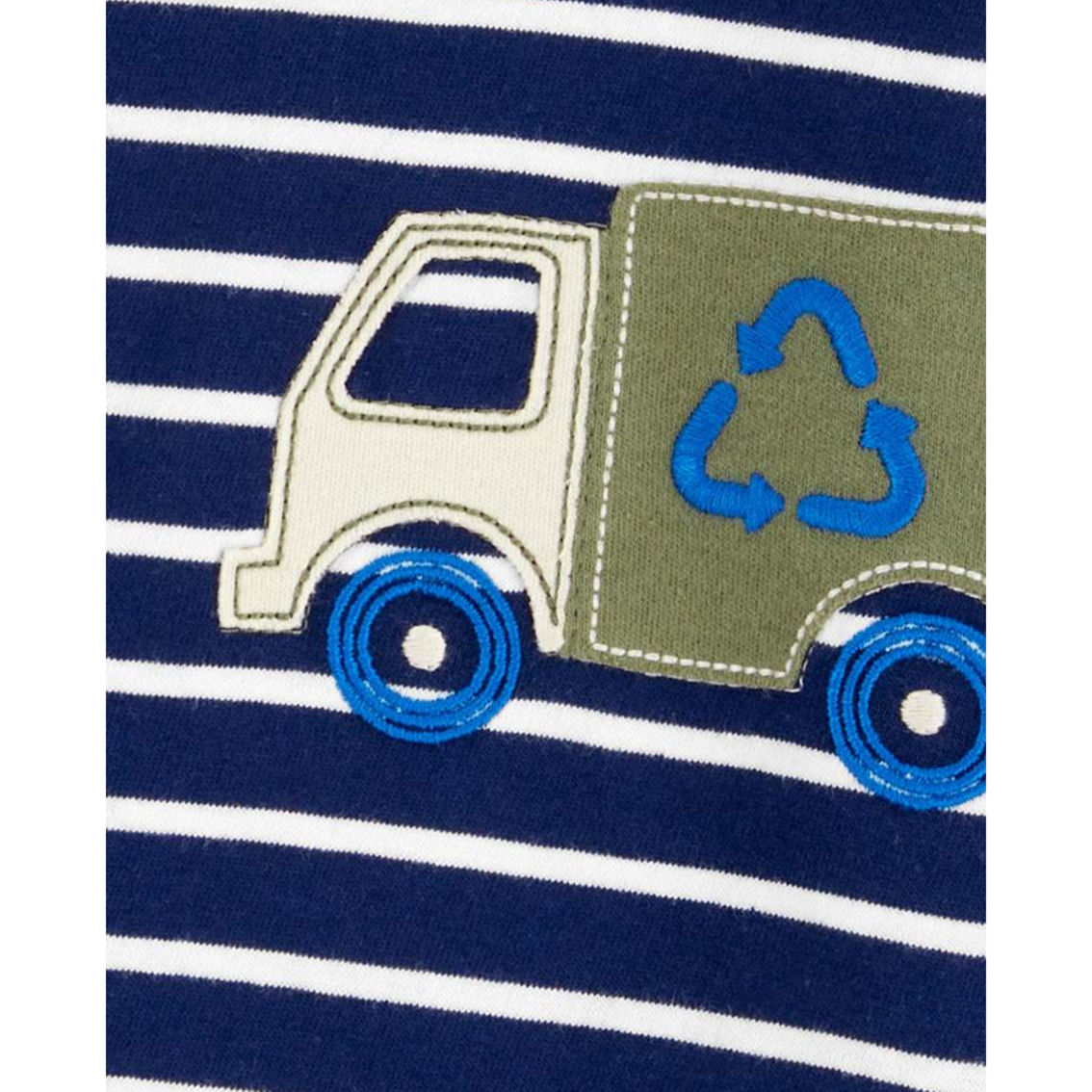 Carter's Baby Boys Recycle Snap Up Romper - Image 2 of 2