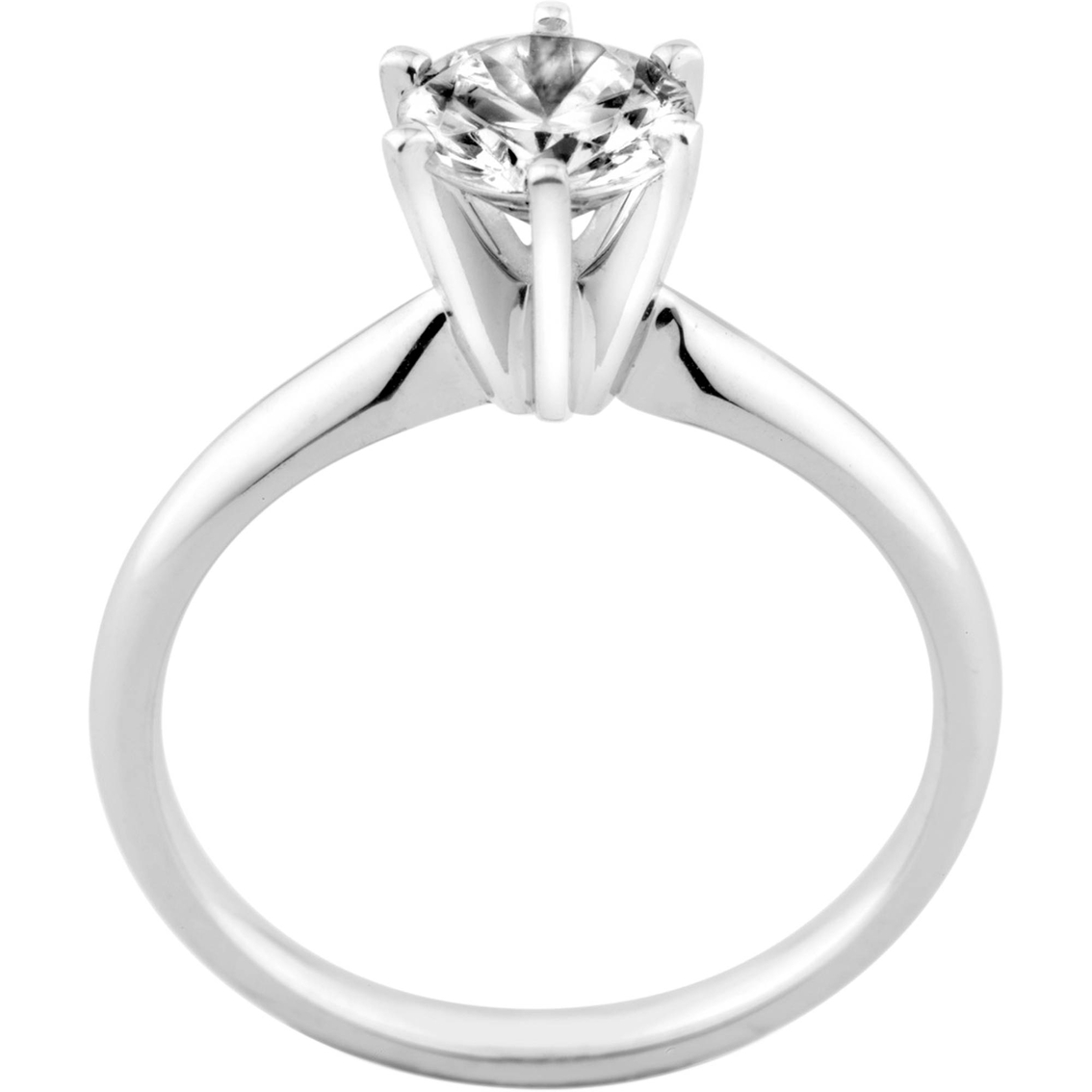 14K Gold 1/4 Ct. Diamond Solitaire Engagement Ring - Image 2 of 2