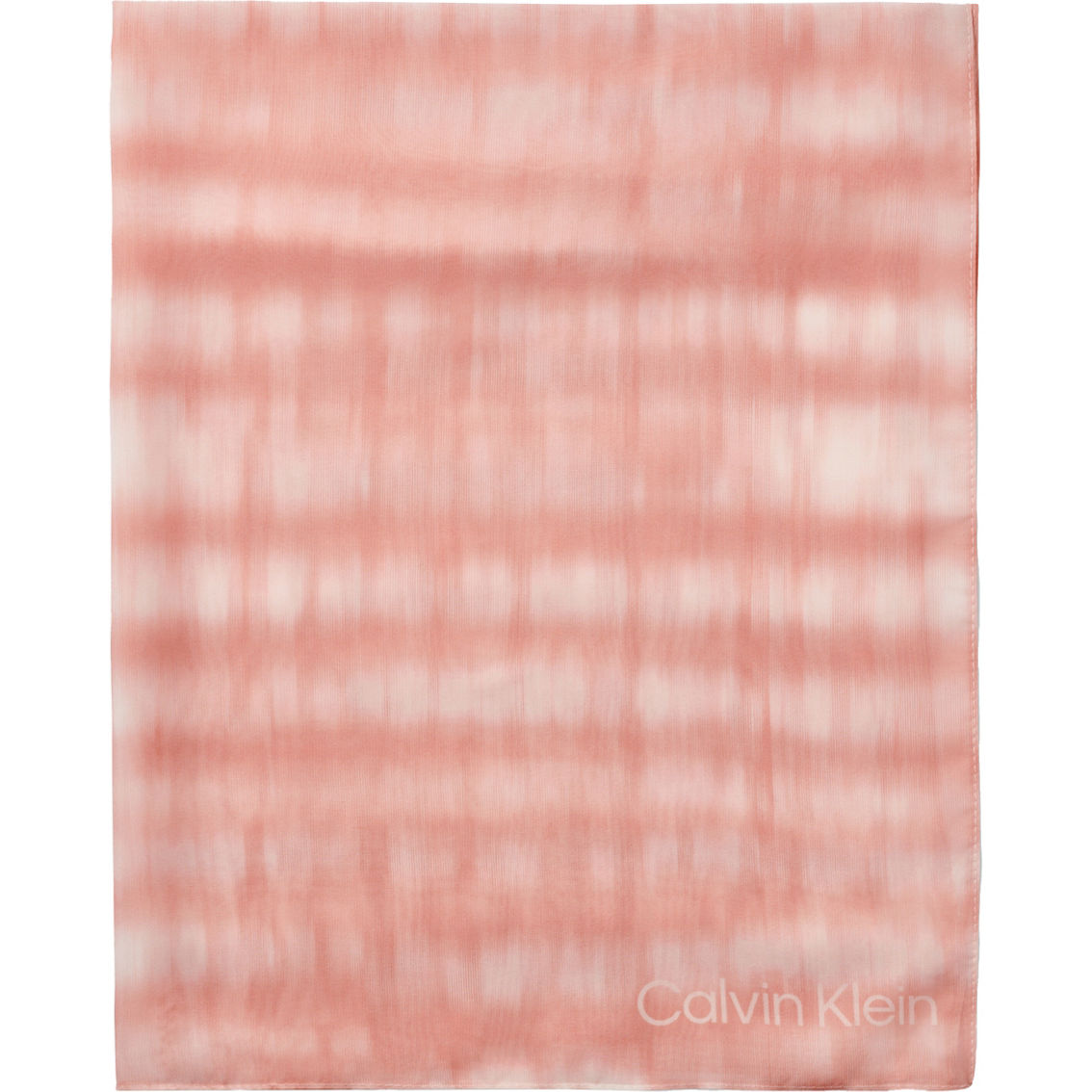 Calvin Klein Watercolor Chiffon Scarf - Image 3 of 3