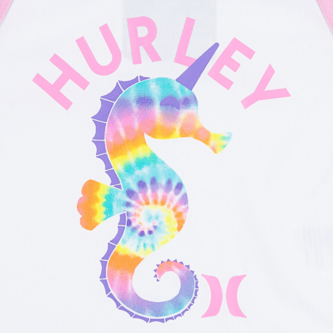Hurley Baby Girls Knotted UPF 50+ 3 pc. Swim Set - Image 5 of 5