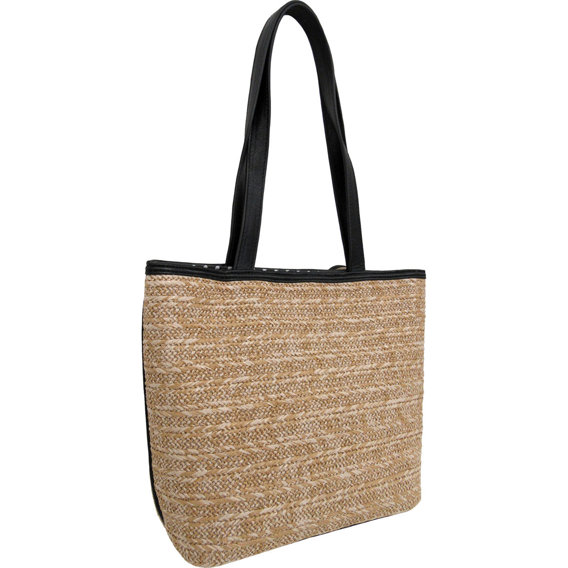 Bueno of California Straw Tote with Flower - Image 2 of 3