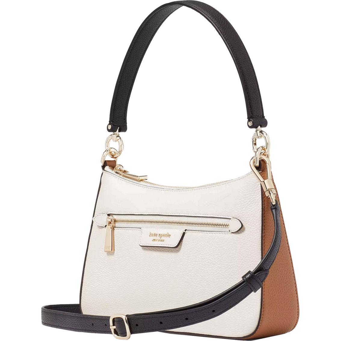 Kate Spade Hudson Colorblocked Pebbled Leather Convertible Crossbody - Image 3 of 3