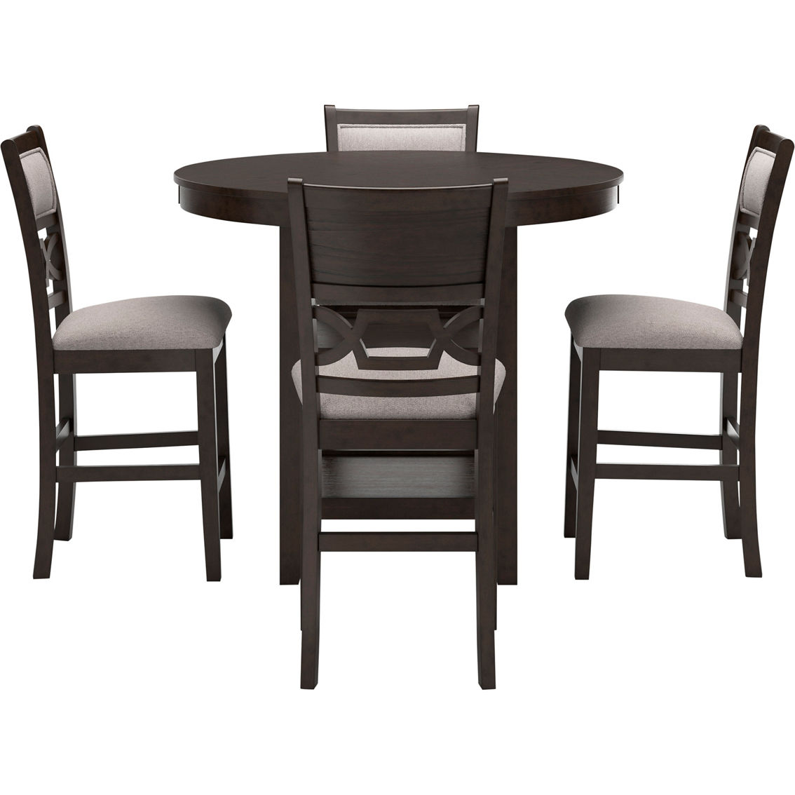 Signature Design by Ashley Langwest 5 pc. Counter Height Dining Set - Image 2 of 4