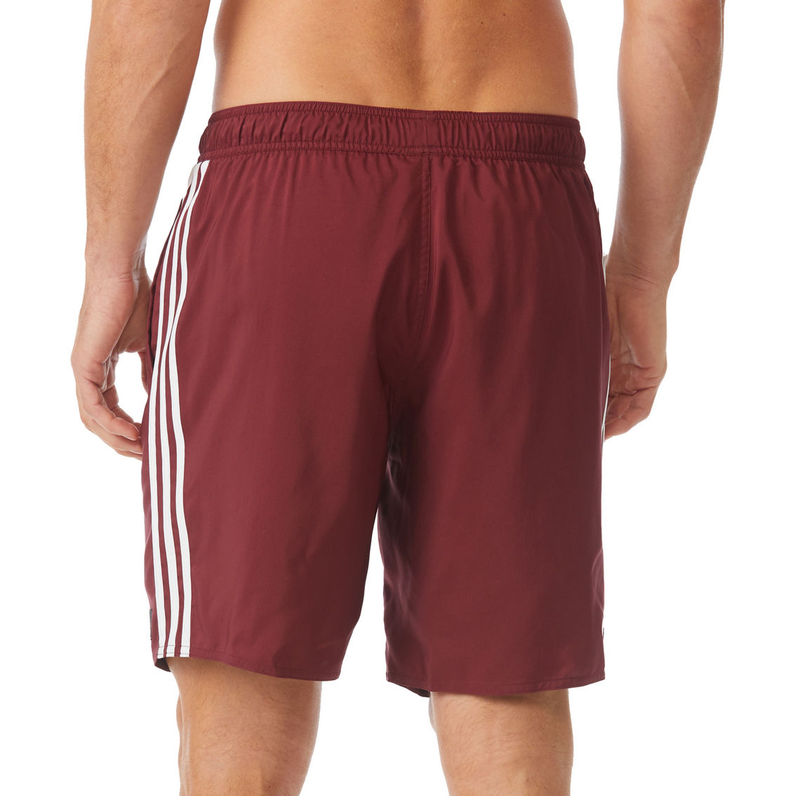 adidas 3-Stripes CLX Swim Shorts - Image 2 of 3