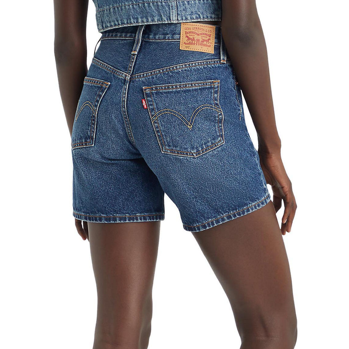 Levi's 501 Mid Thigh Shorts - Image 2 of 3