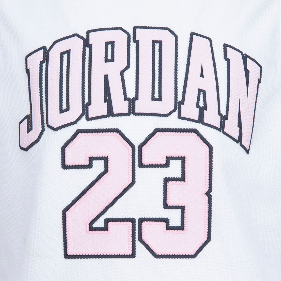 Jordan Little Girls Jordan 23 Jersey Top and Mesh Shorts 2 pc. Set - Image 3 of 6