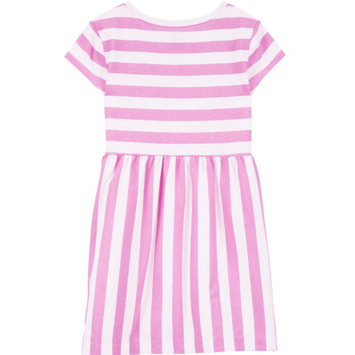 Carter's Toddler Girls Striped Cotton Dress - Image 2 of 2