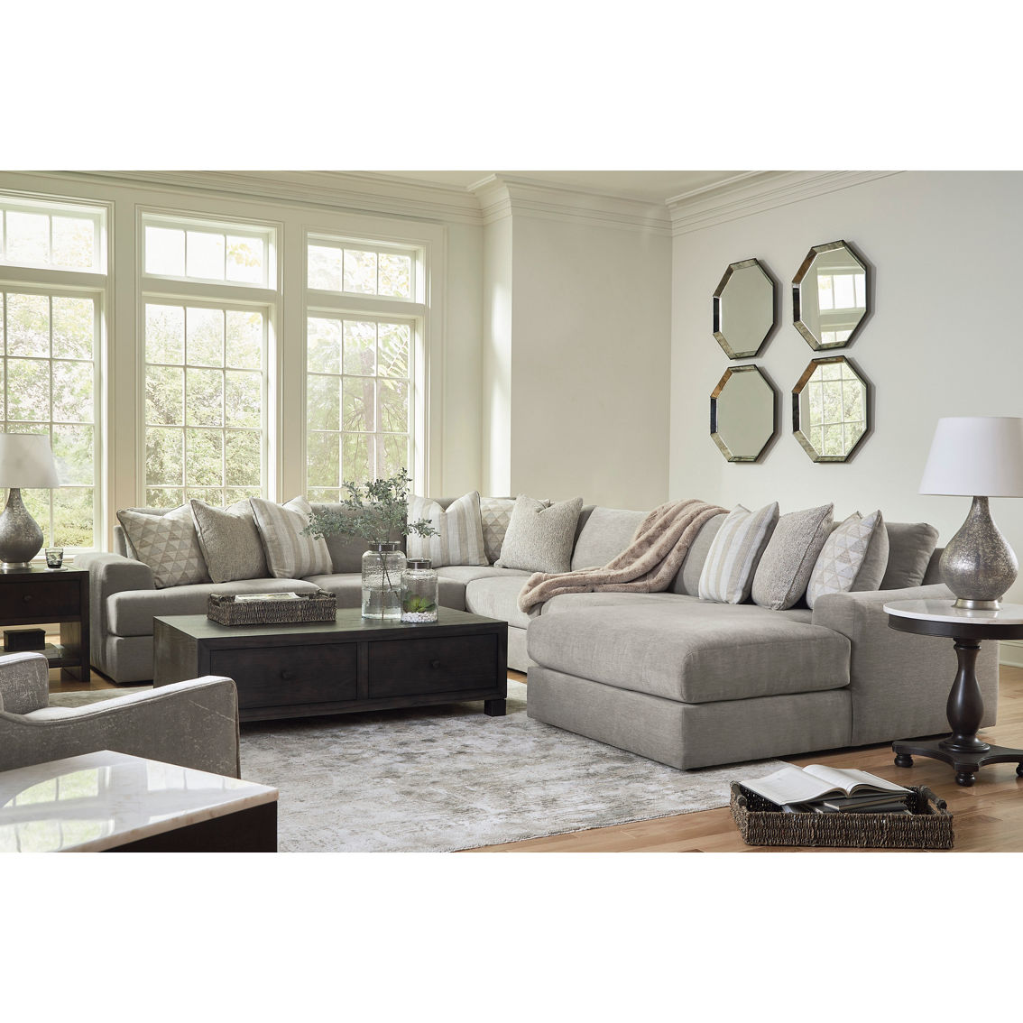Millennium by Ashley Avaliyah 6 pc. Sectional with Chaise - Image 2 of 2