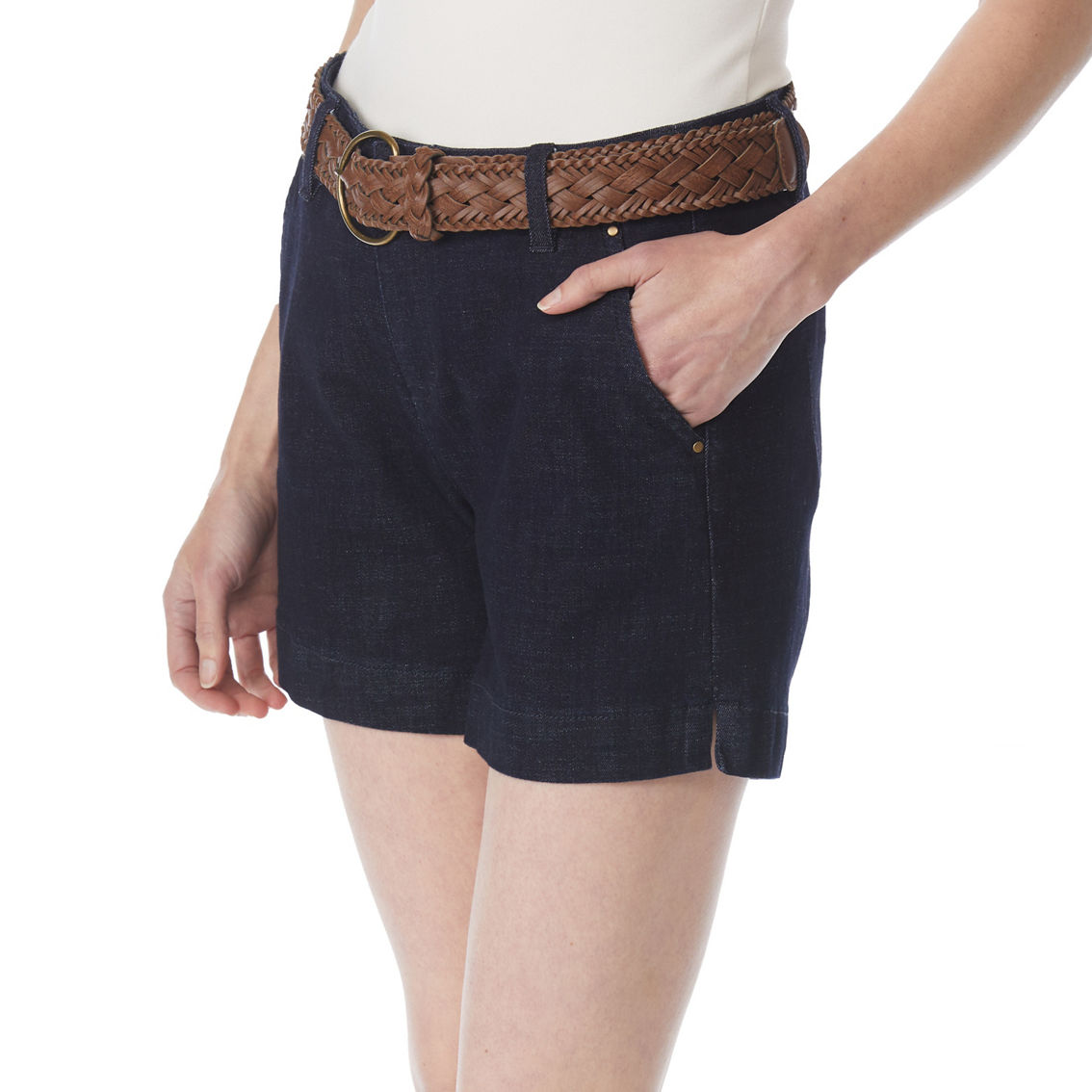 JW Belted Twill Shorts - Image 3 of 3