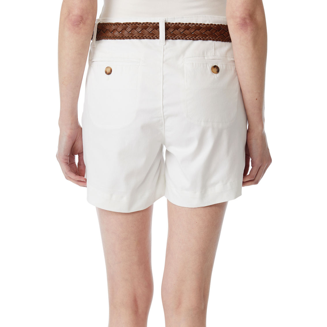 JW Belted Twill Shorts - Image 2 of 2