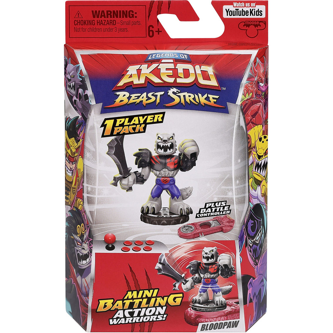 Legends of Akedo Beast Strike Stink King Mini Figure Single Pack - Image 2 of 9