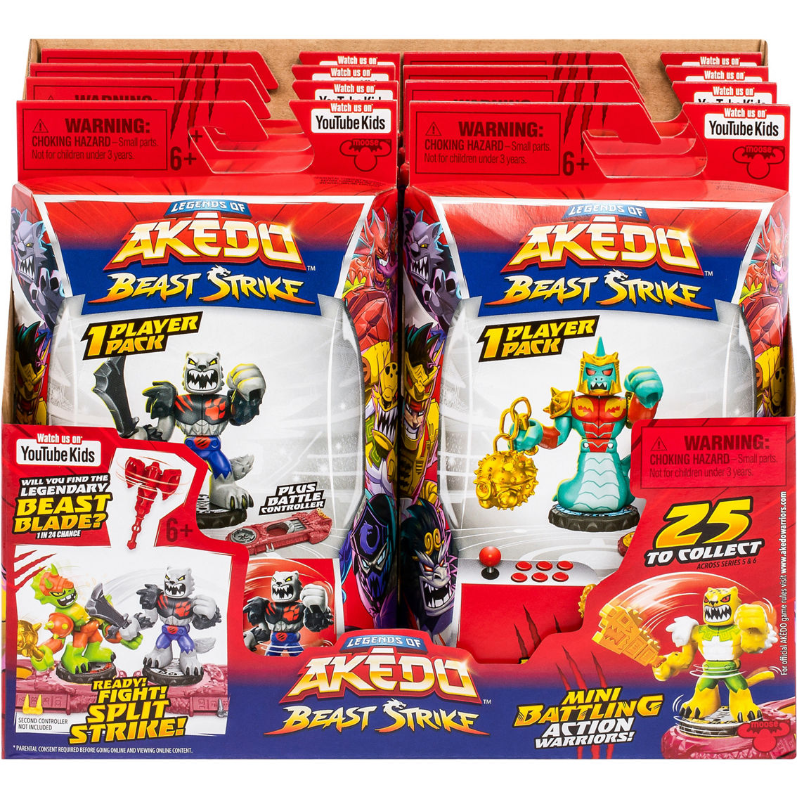 Legends of Akedo Beast Strike Stink King Mini Figure Single Pack - Image 7 of 9