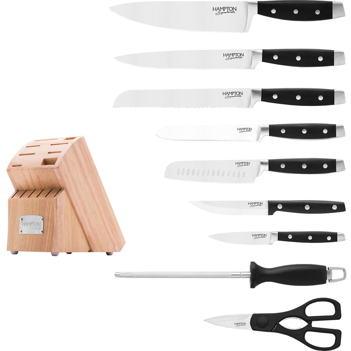 Hampton Forge Continental 15 pc. Cutlery Set with Block - Image 2 of 3