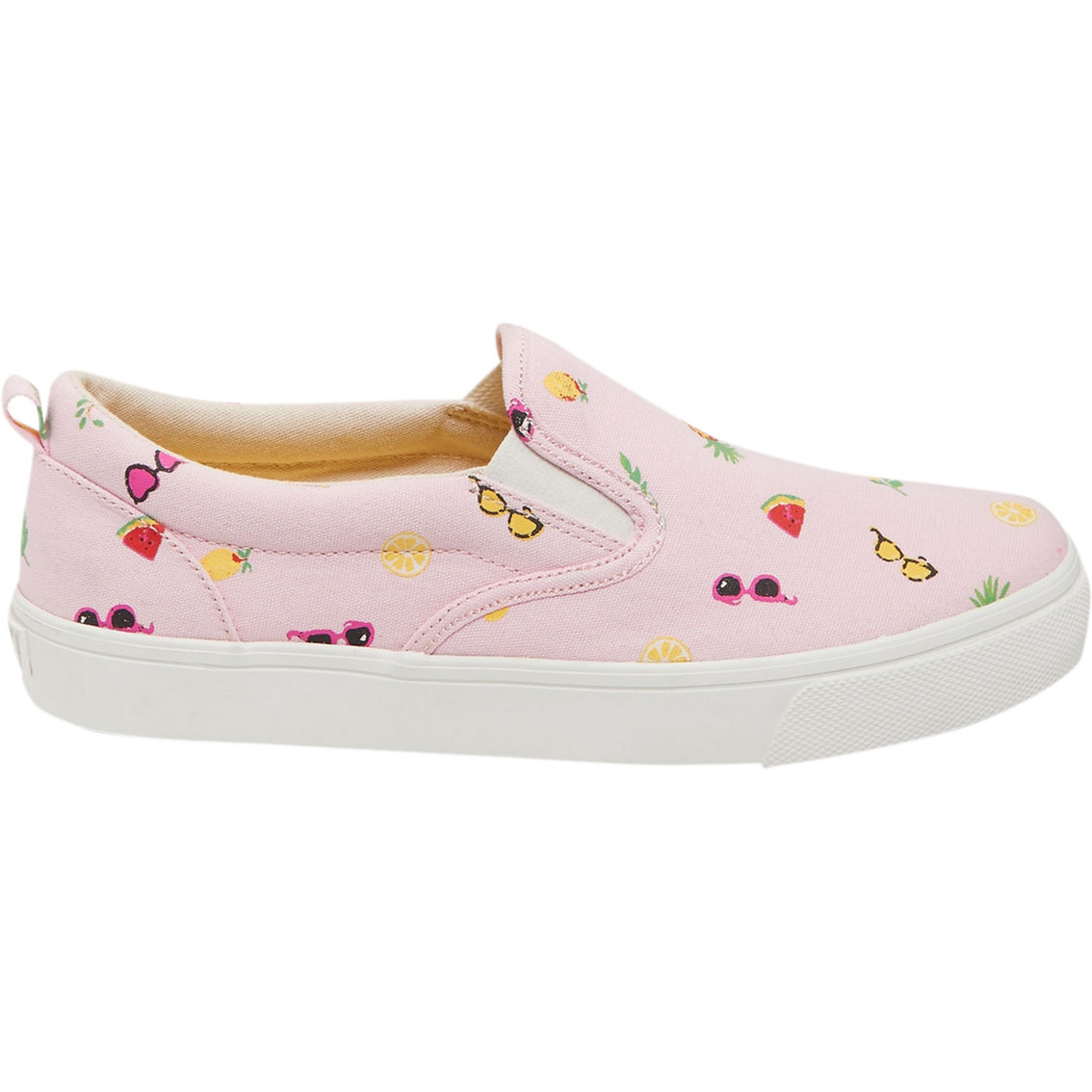 Old Navy Girls Canvas Slip-On Sneakers - Image 2 of 3