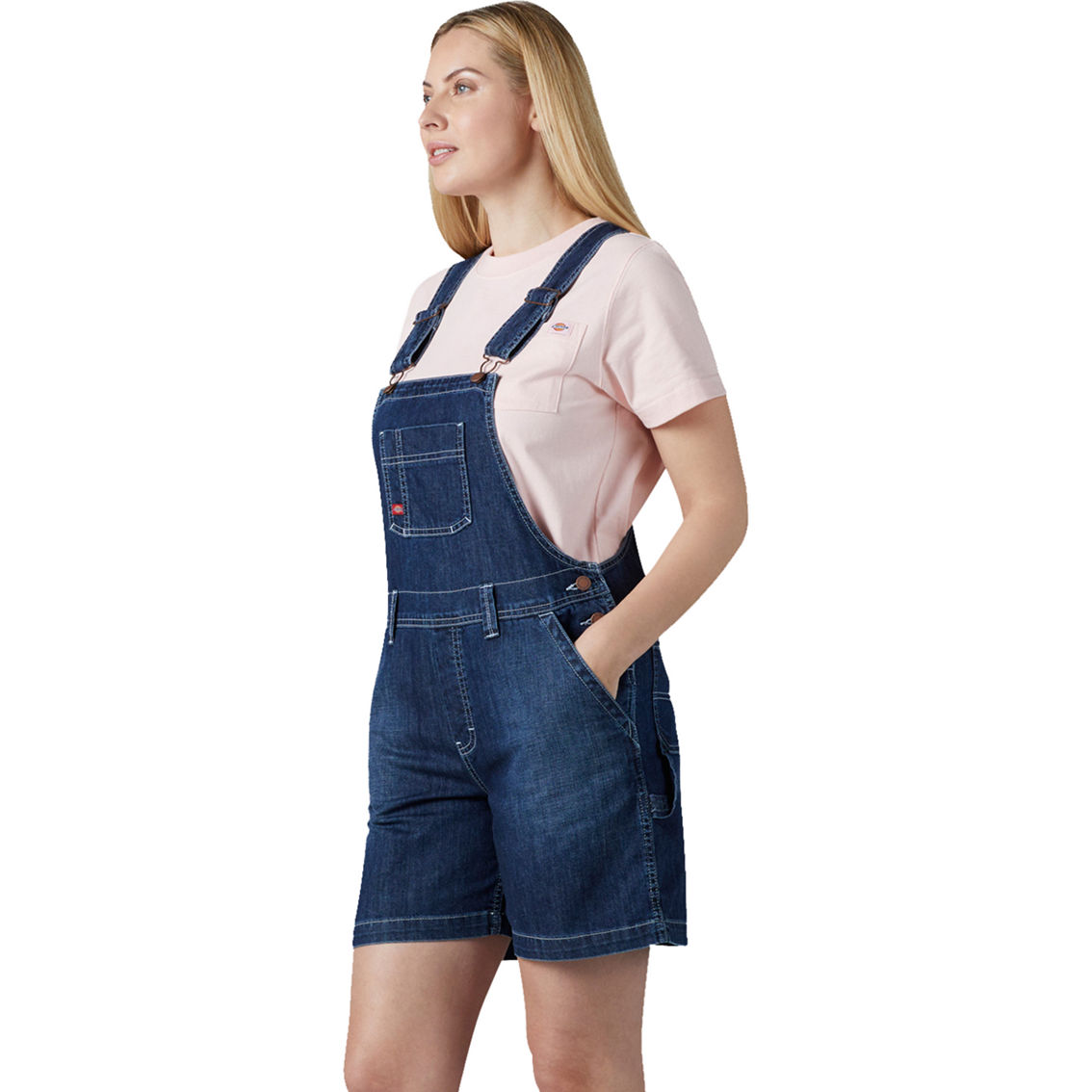 Dickies 7 in. Relaxed Fit Bib Shortalls - Image 4 of 4