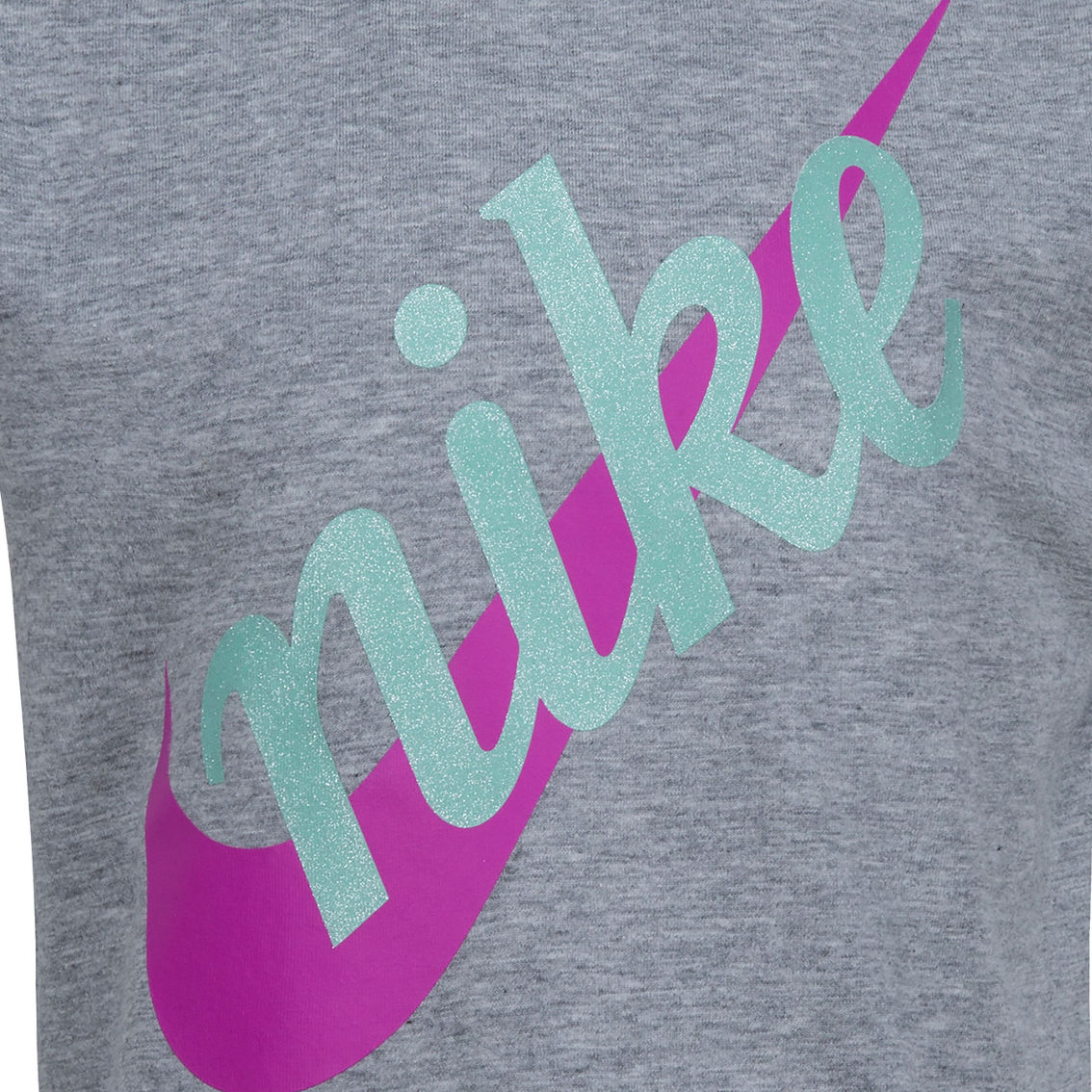 Nike Little Girls Script Futura Tee and Shorts 2 pc. Set - Image 3 of 5