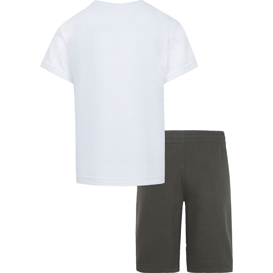 Nike Little Boys NSW Club Split Tee and Fleece Shorts 2 pc. Set - Image 2 of 5