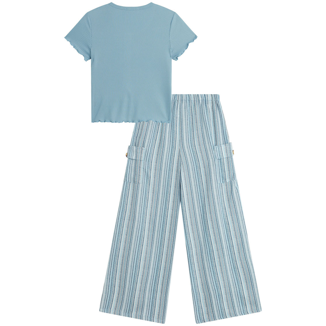 Beautees Girls Top and Pants 2 pc. Set - Image 2 of 2