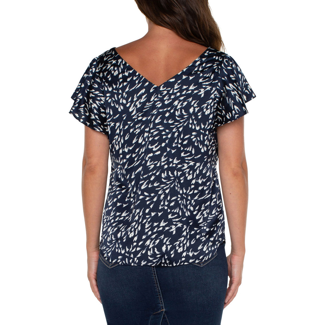 Liverpool Double Flutter Blouse - Image 2 of 2