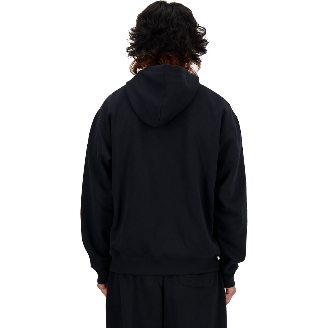 New Balance Sport Essentials Black Fleece Hoodie - Image 2 of 4
