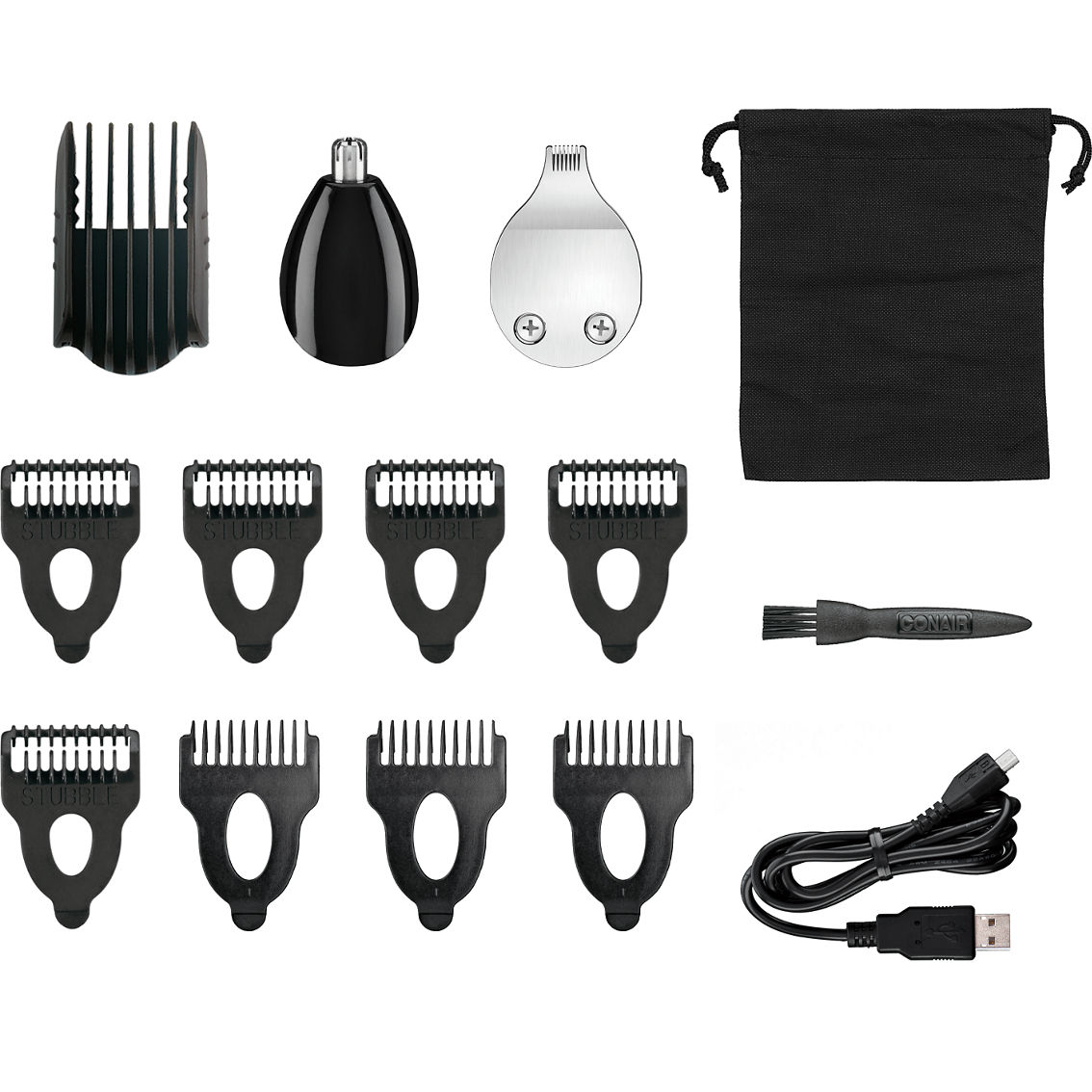 Conair Conairman Lithium Ion Powered All in One Trimmer 16 pc. - Image 7 of 10