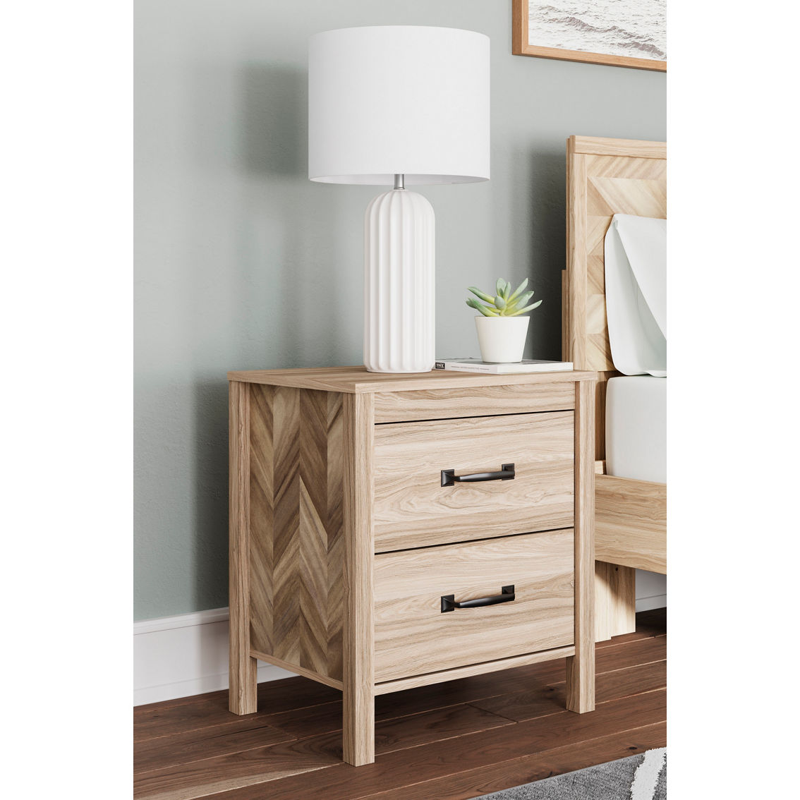 Signature Design by Ashley Battelle Ready-To-Assemble Nightstand - Image 2 of 7