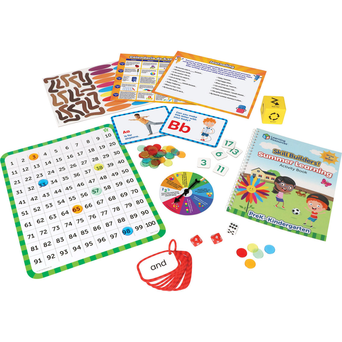 Learning Resources Skill Builders Summer Learning Activity Set (Pre-K to K) - Image 2 of 3