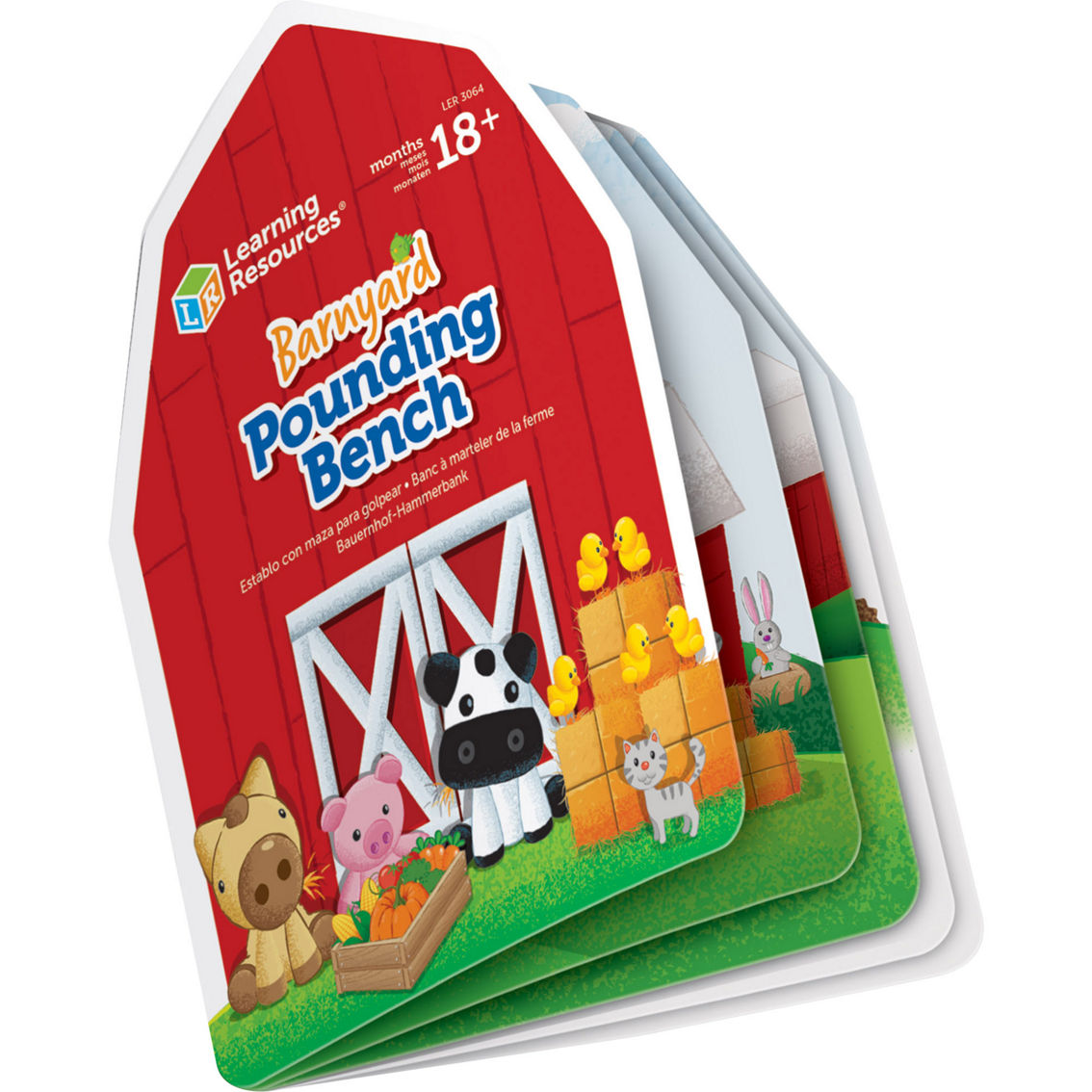 Learning Resources Barnyard Pounding Bench Toy - Image 2 of 4
