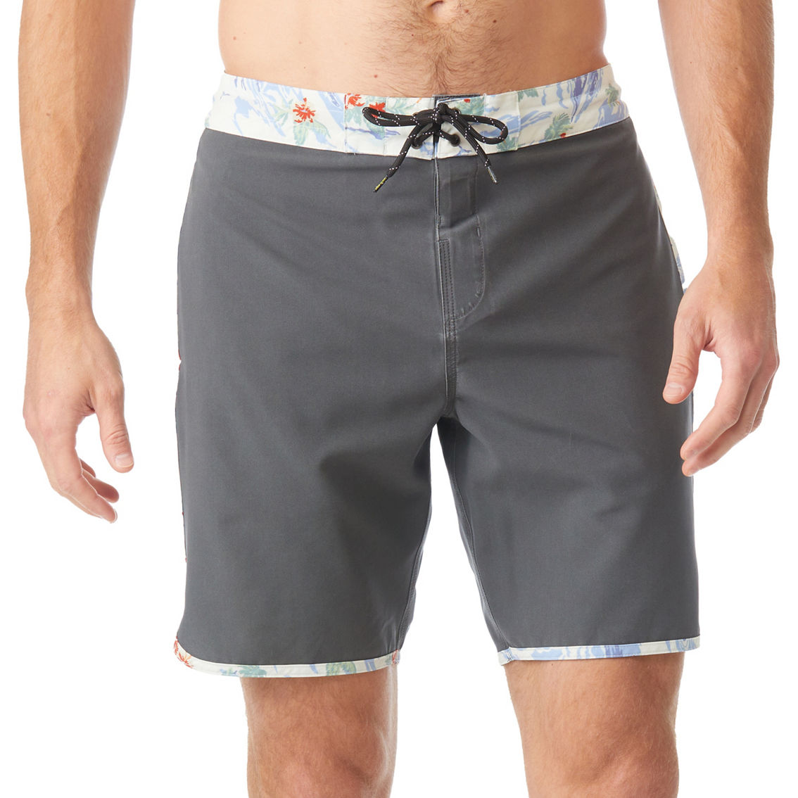 Body Glove Relaxed Fit Swim Scallop Board Shorts - Image 3 of 5