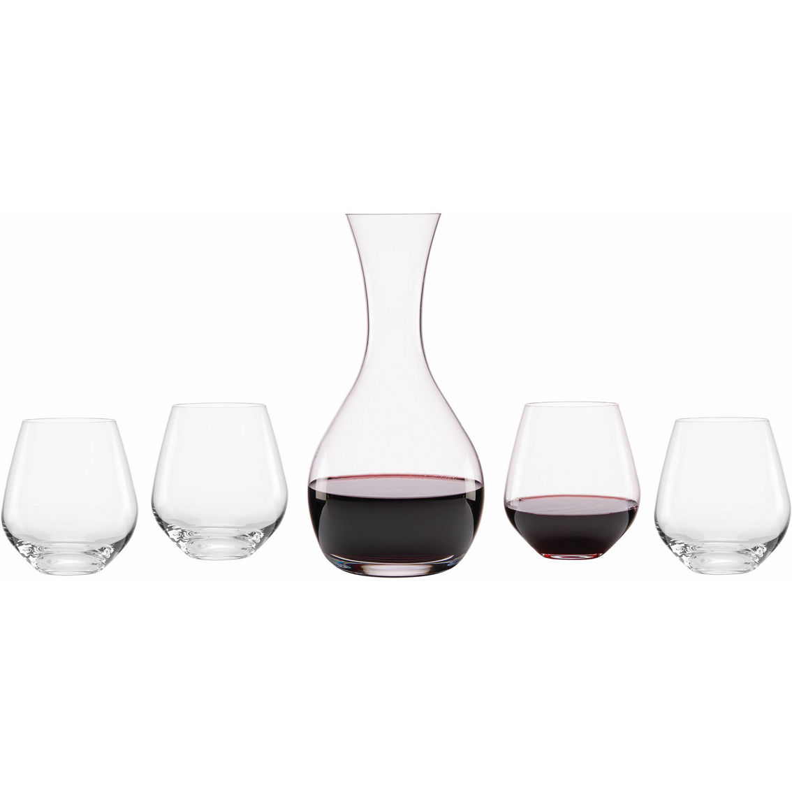 Lenox Tuscany Classics 5 pc. Decanter and Stemless Wine Glass Set - Image 2 of 3