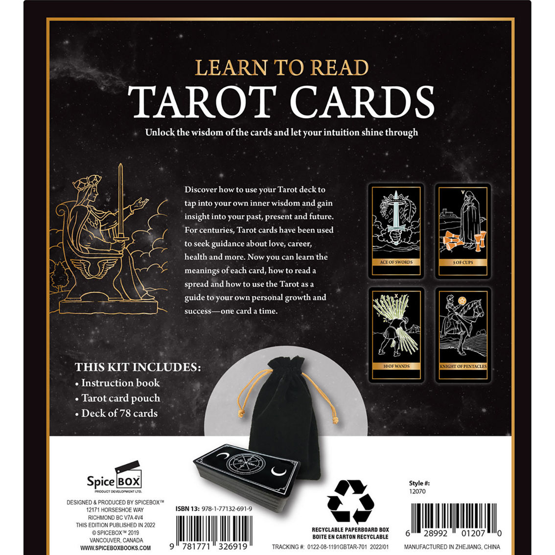 SpiceBox Gift Box: Tarot Cards - Image 2 of 7