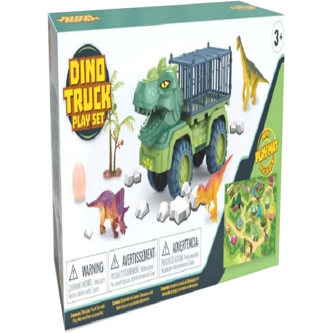 The Bubble Factory Dino Truck 16 pc. Play Set - Image 2 of 9