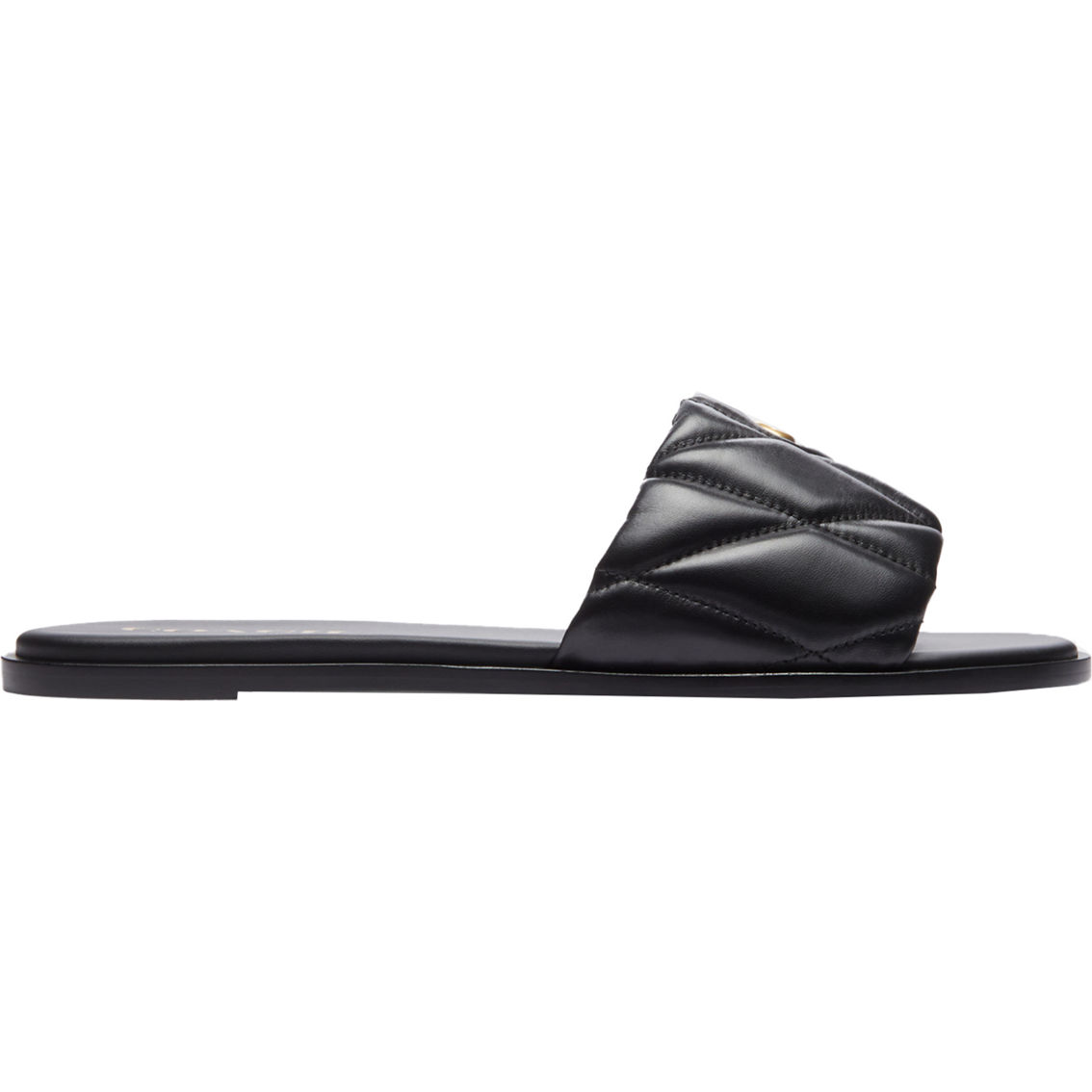 Coach Women's Holly Quilted Leather Sandals - Image 2 of 4