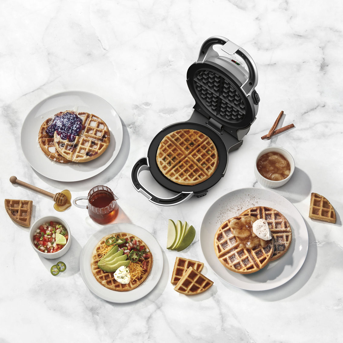 Cuisinart 2-in-1 Waffle Maker with Removable Plates - Image 3 of 3