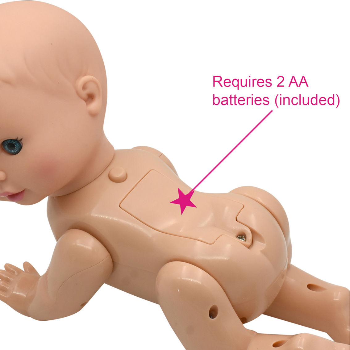 New Adventures Little Darlings: Crawling Baby Playset with Baby Doll - Image 5 of 7
