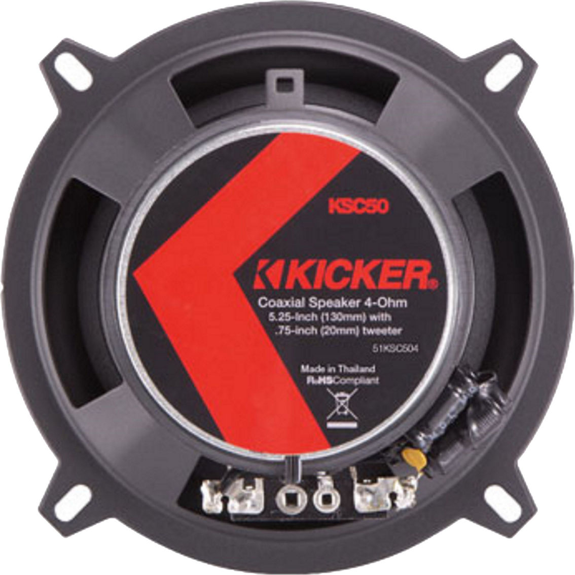 Kicker KSC50 5.25 in. Coaxial Speakers - Image 2 of 3