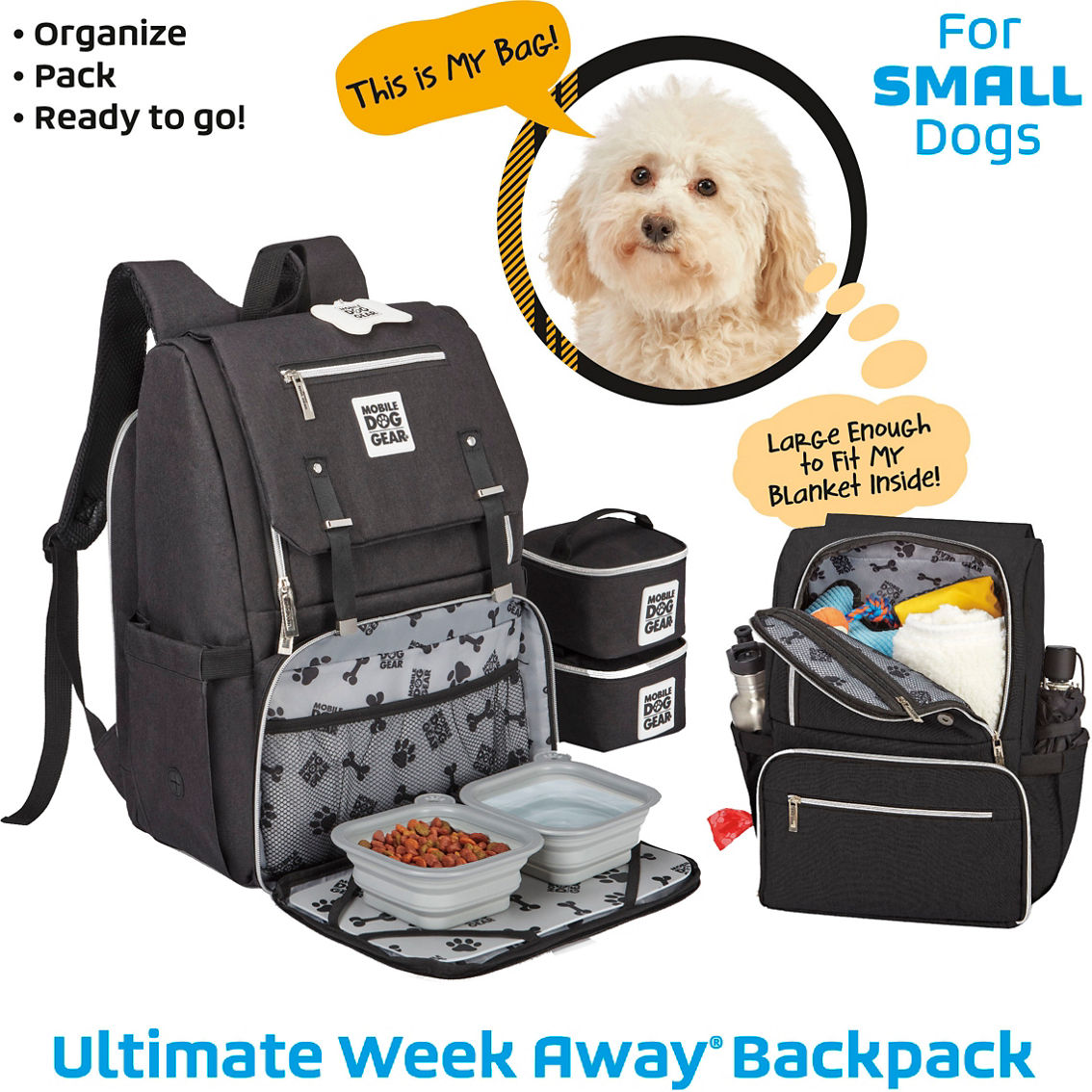 Mobile Dog Gear  Ultimate Week Away Backpack - Image 8 of 9